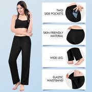 Stanpetix Sweatpants Women Wide Leg Joggers with Pockets | baggy pants,straight leg design, quality material, adjustable elastic waistband, two side pockets, versatile & stylish