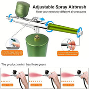 Electric Airbrush Kit with Compressor