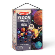 Melissa & Doug Solar System Jumbo Floor Puzzle 48-Piece Space Toy | 48 Large Pieces, 3x2 Feet, Space Scene with Planet Guide, Solar System Floor Puzzle Play, Preschool Toys for Kids, Ages 3+