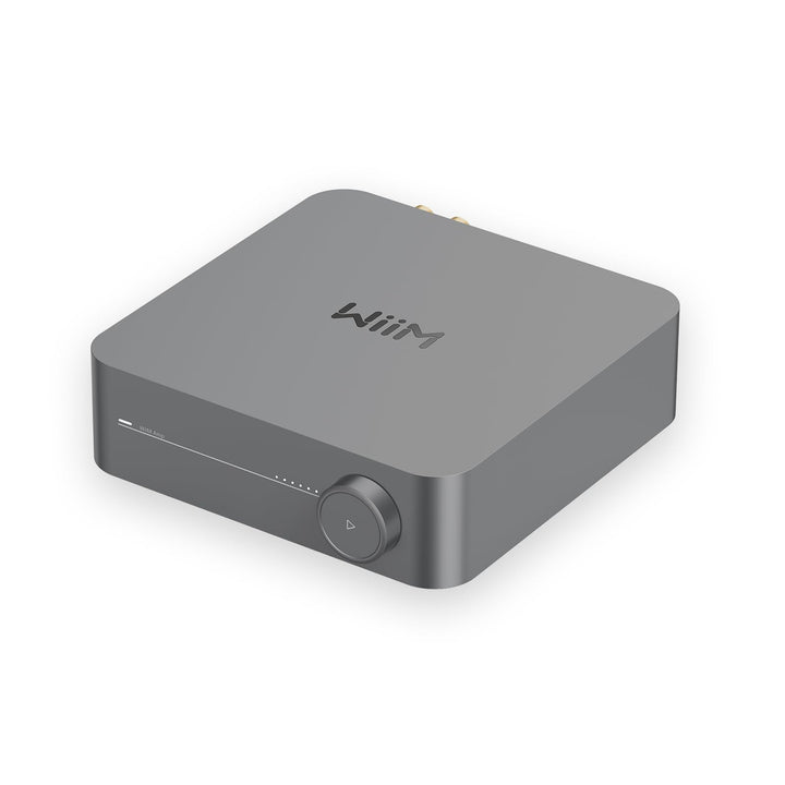 WiiM Amp Streaming Amplifier for Passive Speakers with HDMI ARC, Space Gray | Upgrade Your Passive Speakers with Hi-Fi streaming, HDMI ARC TV Audio, RoomFit & Smart Control in One Compact Amplifier