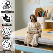 ✨Handcrafted Jesus Figurine✝️Serene Desk Companion🙏