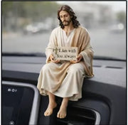 ✨Handcrafted Jesus Figurine✝️Serene Desk Companion🙏