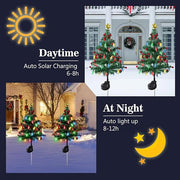 🎄 Solar Christmas Tree Light – Add Holiday Magic to Your Outdoors