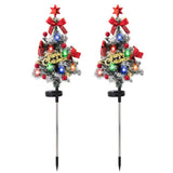 🎄Solar Christmas Tree Stake Lights