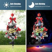 🎄Solar Christmas Tree Stake Lights